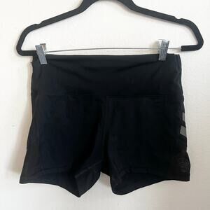 Virus Black Athletic Shorts Large Running Gym Workout Large‎
